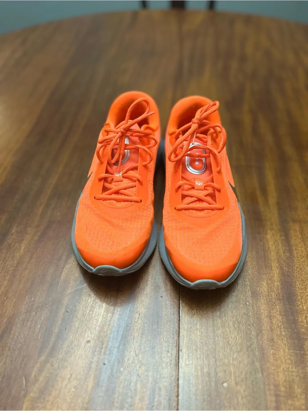 Nike Kids Neon Orange Slip-On Sneakers